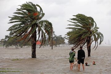 storm in New Orleans