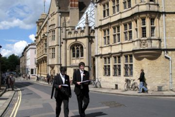 Students at Oxford University Students at Oxford University