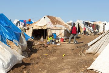 Syrian refugee camp Syrian refugee camp