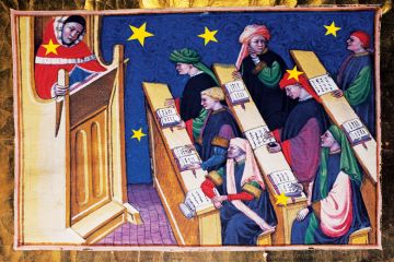 The lawyer Anthonio da Budrio and his pupils The lawyer Anthonio da Budrio and his pupils