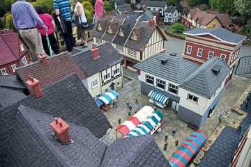 Beconscot Model Village, Beaconsfield, Buckinghamshire, England.