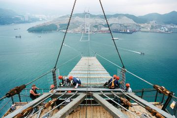 Bridge construction Hong Kong