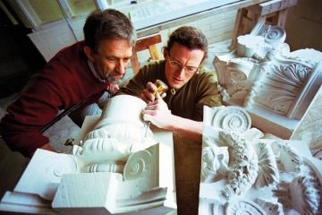 Stonemasons at work
