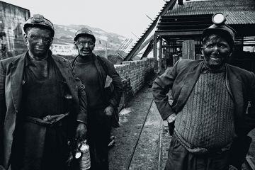 Miners in Wales