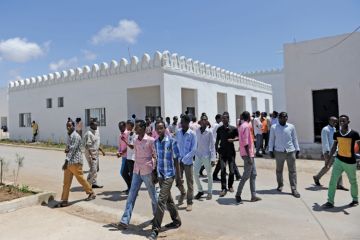 Somali National University students, Mogadishu