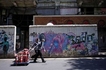 Cart of fire extinguishers Cart of fire extinguishers