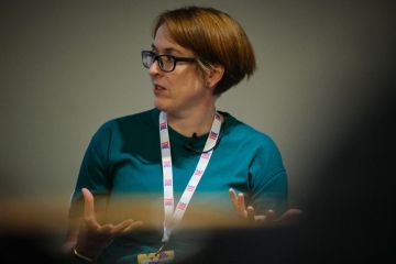 Kate Devlin at THE Live