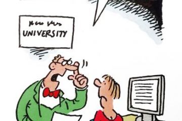 The week in higher education cartoon (20 April 2017) The week in higher education cartoon (20 April 2017)