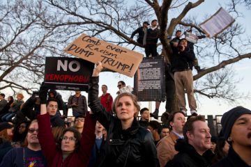 Anti racism protest in Chicago