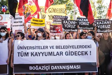 Campus protests in Turkey