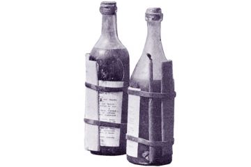 Two molotov cocktails
