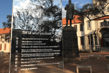 UFS Statue