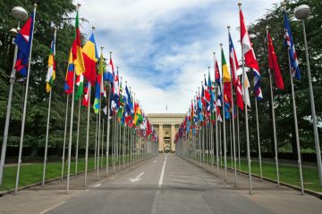 Flags at the United Nations, Geneva