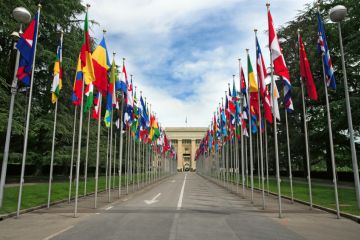 United Nations, Geneva Flags at the United Nations, Geneva