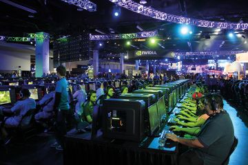 Gaming sporting event Gaming sporting event to illustrate US campuses tested by shifting demands