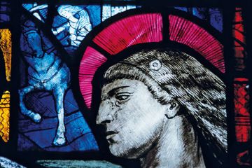 War memorial window (detail), St Bartholomew's church, Ottawa, Canada