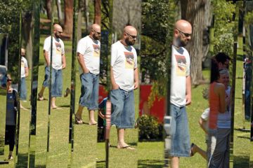A man is reflected in a number of the mirrors A man is reflected in a number of the mirrors to illustrate Avoid imposing ‘rigid rules’ on self-citations, journals told