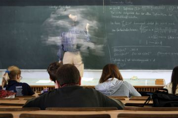 Person being rubbed out on a blackboard Person being rubbed out on a blackboard to illustrated If abusive lawyers can be banned from practising, why not academics?
