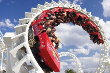 Rollercoaster Gold Coast Queensland Australia to illustrate 'Review panel ties casualisation to international student growth'