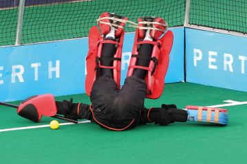 Goalkeeper falls after a goal to Australia in Perth Goalkeeper falls after a goal to Australia in Perth to illustrate Let’s be honest about weak leadership, say Australian educators