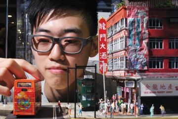 "Lung Moon Restautant" showcased at "Micro-Setup, Macro-Party" Miniature Art Exhibition at Telford Plaza, Kowloon Bay. "Lung Moon Restautant" showcased at "Micro-Setup, Macro-Party" Miniature Art Exhibition at Telford Plaza, Kowloon Bay.