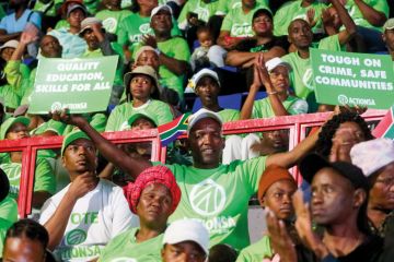  ActionSA National Manifesto Launch at Ellis Park Arena on March 23, 2024 in Johannesburg, South Africa to illustrate South Africa election: ANC ducks higher education challenges