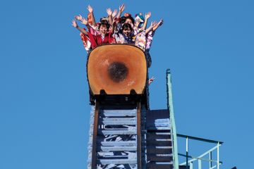 Japanese women ride a roller coaster at Toshimaen amusement park in Tokyo Japanese women ride a roller coaster at Toshimaen amusement park in Tokyo to illustrate Impact of Japanese international tuition fee hike debated