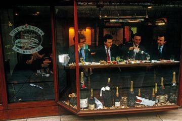 Four associates celebrate a successful day's business by treating themselves to a lunchtime bottle of white wine Four associates celebrate a successful day's business by treating themselves to a lunchtime bottle of white wine to illustrate How BPP became a £2.5bn behemoth