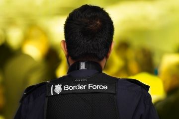 British border guard