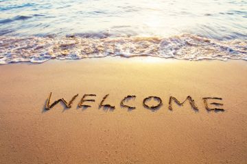 Welcome on beach