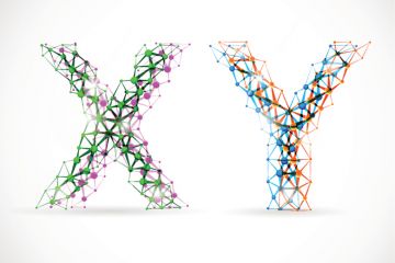 X and Y letters X and Y letters