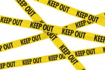 Yellow and black KEEP OUT tape background Yellow and black KEEP OUT tape background