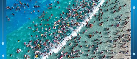 An aerial view of swimmers at a water park in Zhengzhou, Henan Province of China. To illustrate the shifting global order in the World University Rankings as Asian universities’ resumed upward trajectory takes them past main Europe for the first time. An aerial view of swimmers at a water park in Zhengzhou, Henan Province of China. To illustrate the shifting global order in the World University Rankings as Asian universities’ resumed upward trajectory takes them past main Europe for the first time.