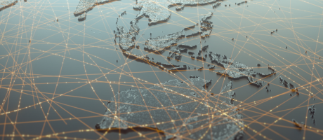 A map showing connectivity between Asia and Australia A map showing connectivity between Asia and Australia