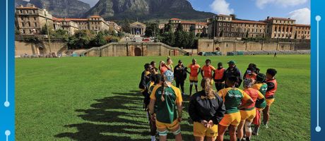 South Africa’s Springbok women’s rugby players form a huddle at the University of Cape Town sports field, in Cape Town, South Africa, 31 July, 2025. To illustrate people coming together at the university for the World Academic Summit. South Africa’s Springbok women’s rugby players form a huddle at the University of Cape Town sports field, in Cape Town, South Africa, 31 July, 2025. To illustrate people coming together at the university for the World Academic Summit.