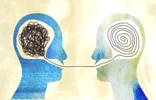 Two brains connect through the mouth