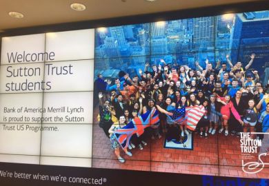 Sutton Trust US programme