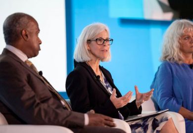 Dawn Freshwater at the World Academic Summit