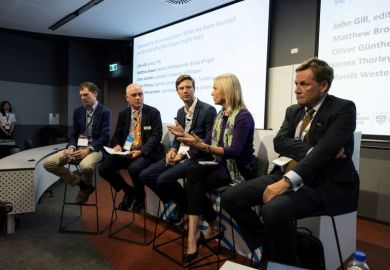 Panel at the World Academic Summit