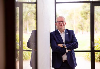 Iain Martin, departing vice-chancellor of Deakin University