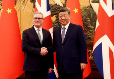 Prime Minister Keir Starmer meets China’s President Xi Jinping for a bilateral meeting at the Great Hall of the People