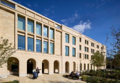 External view of the Stephen A . Schwarzman Centre for the Humanities, University of Oxford
