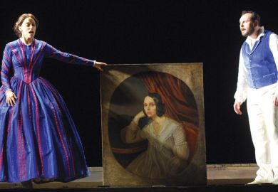 Actors performing The Coast of Utopia, by Tom Stoppard