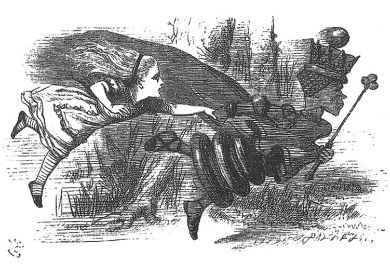 Alice in Wonderland illustration