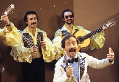 Andrew Sachs singing as 'Manuel', Fawlty Towers