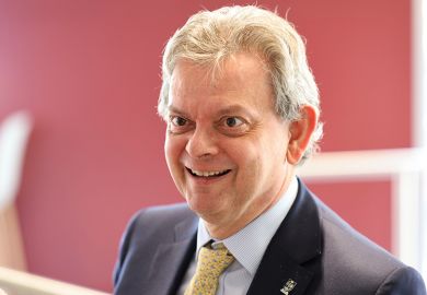 Anton Muscatelli, principal of the University of Glasgow, 26 May 2023.