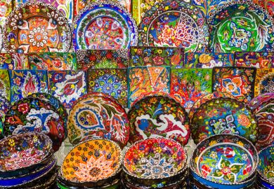Arabic ceramic plates