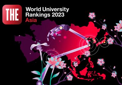 Asia University Rankings 2023 cover