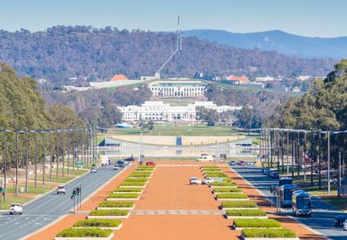 Australian Old Parliament House and New Parliament House, Canberra Australian Old Parliament House and New Parliament House, Canberra