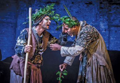 Review: Ben Whishaw and Kevin Harvey in Bakkhai by Euripides, by Anne Carson